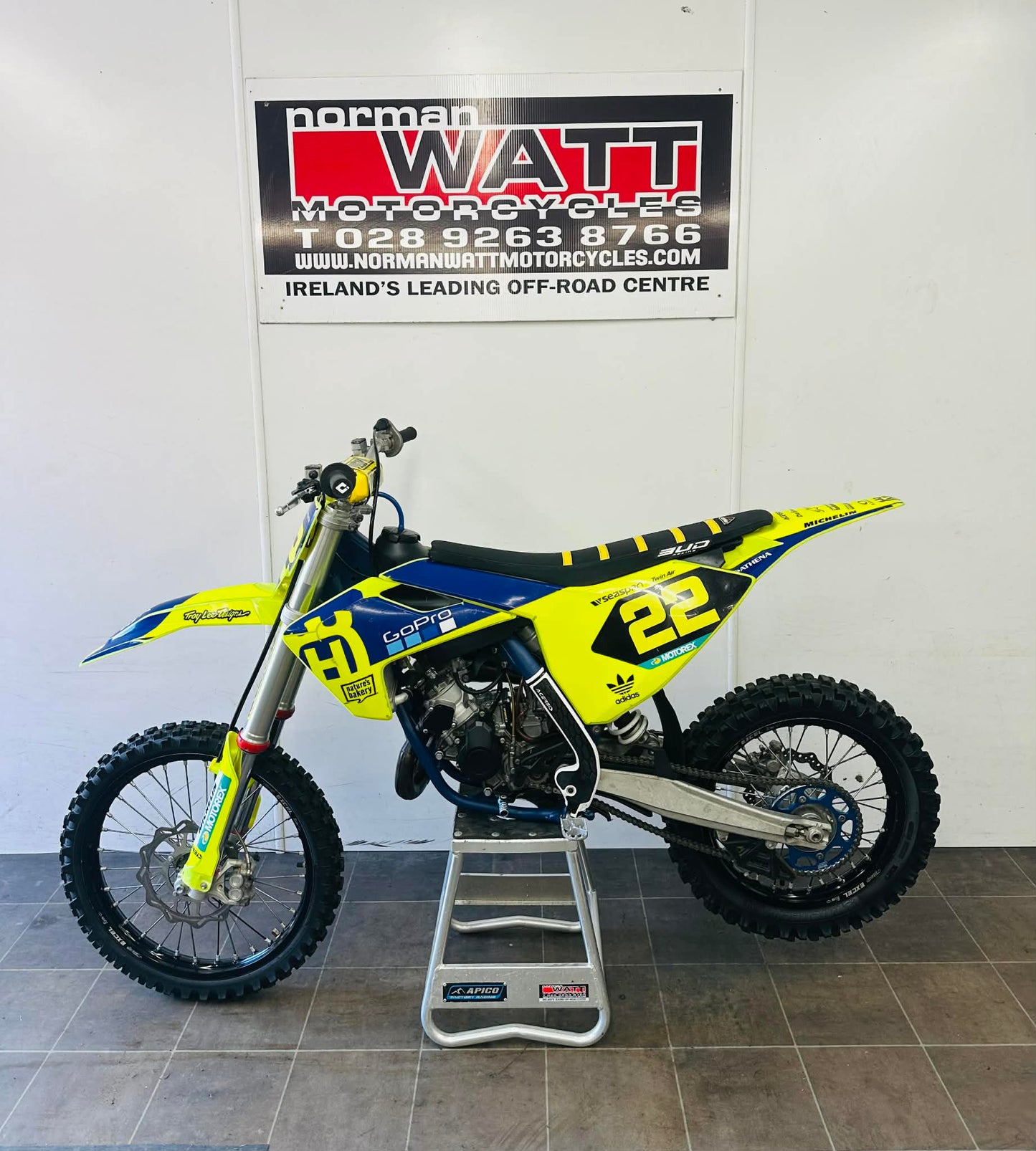 2020 HUSQVARNA TC 85 B/W