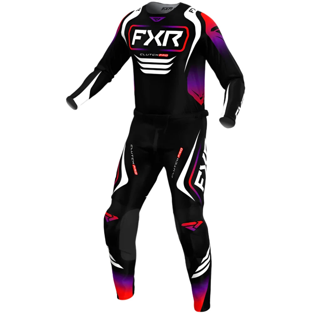 FXR Clutch Pro Black Red Purple Kit Combo 2025