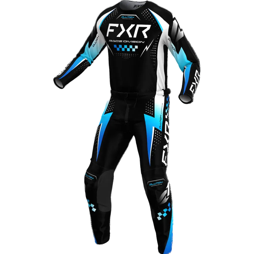 fxr motocross gear Clutch Pro Grey Black Blue White Kit Combo 2026 – Norman Watt Motorcycles Menge:3 Gläser SIGMA Speed Power Magnet Shaped front collar for RiemenKette:Kette