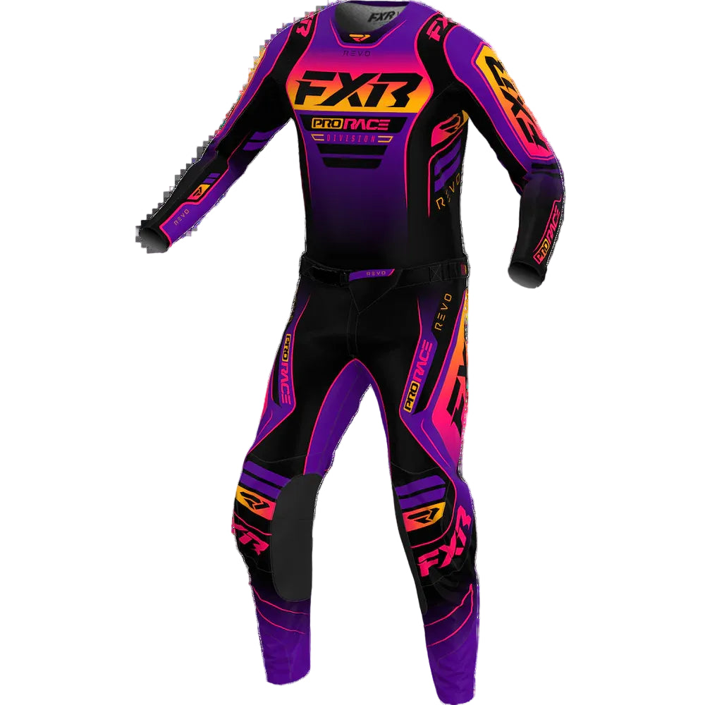 FXR Youth Revo Alpha Twilight Kit Combo 2026
