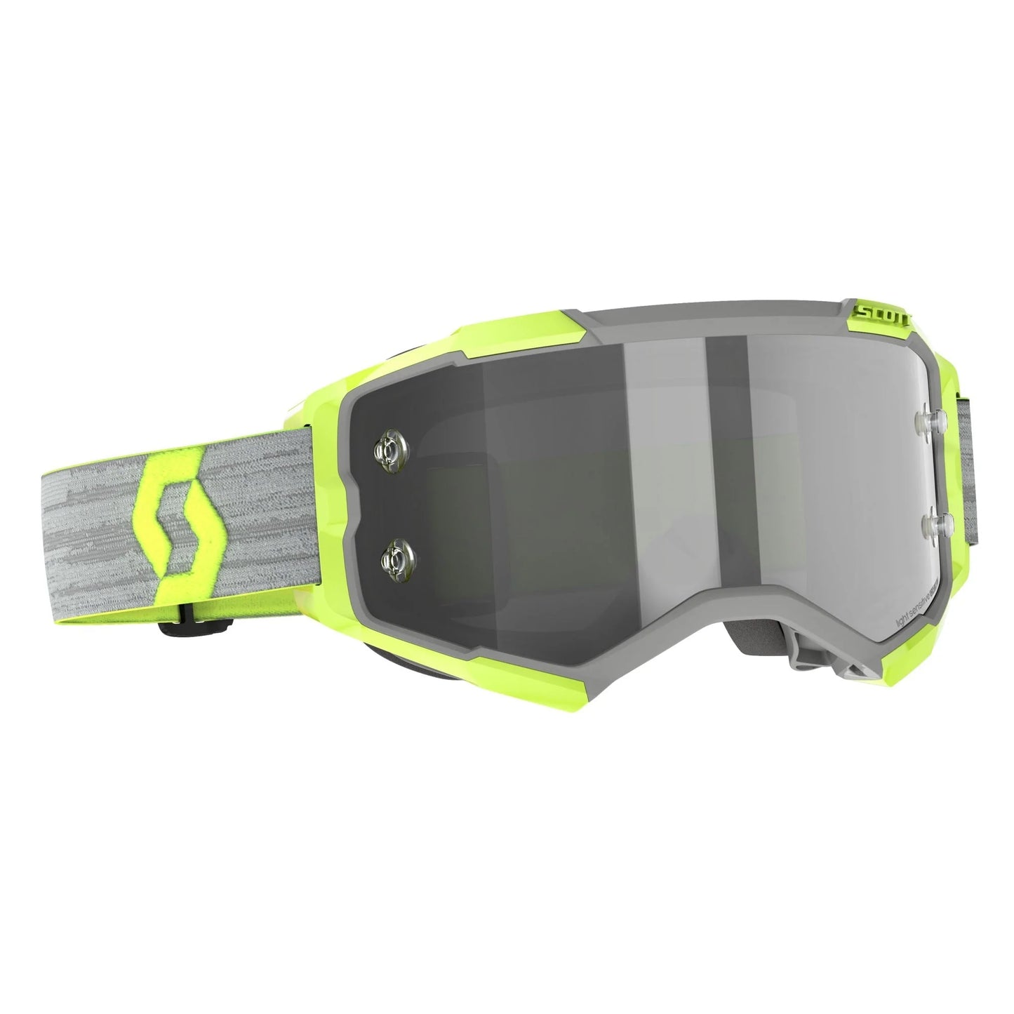 Scott Fury Goggles, Grey / Yellow - Light Sensitive Works Lens