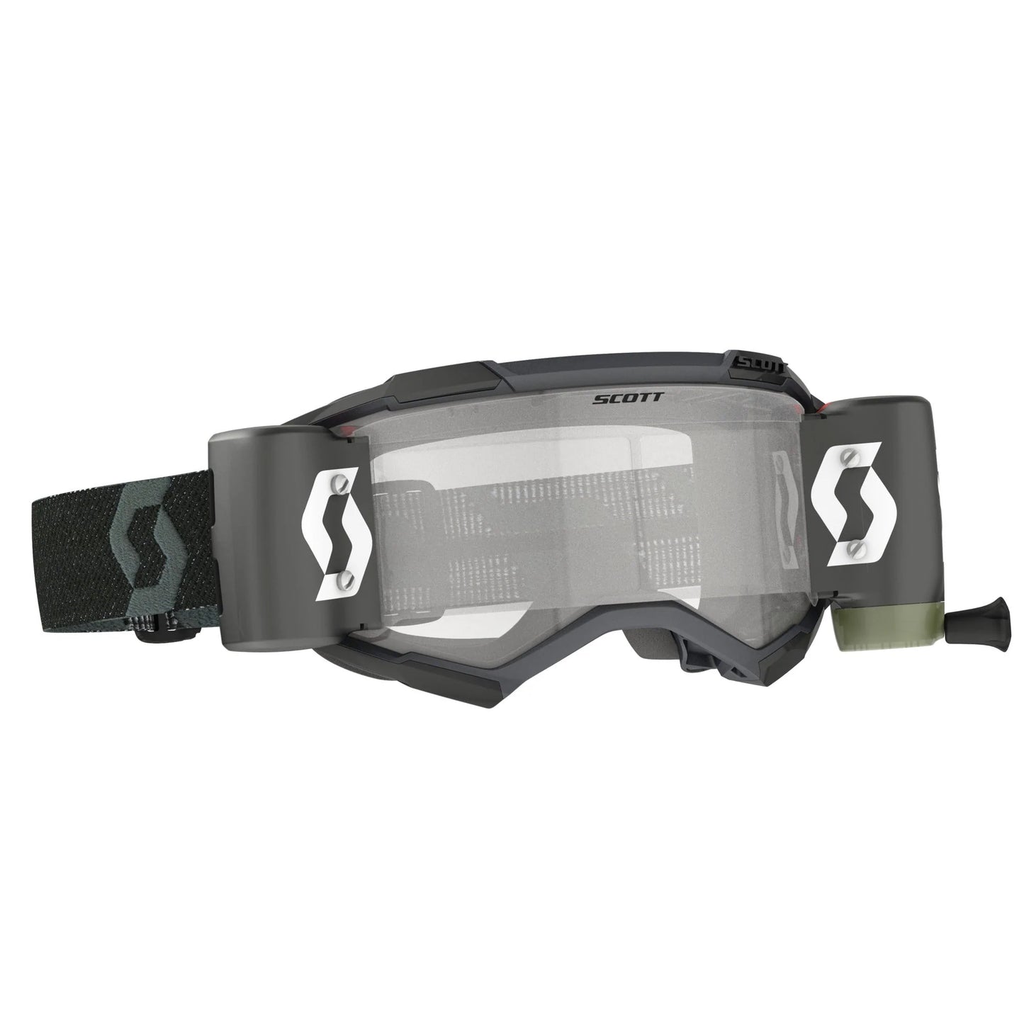 Scott Fury Goggles WFS, Black - Clear Works Lens