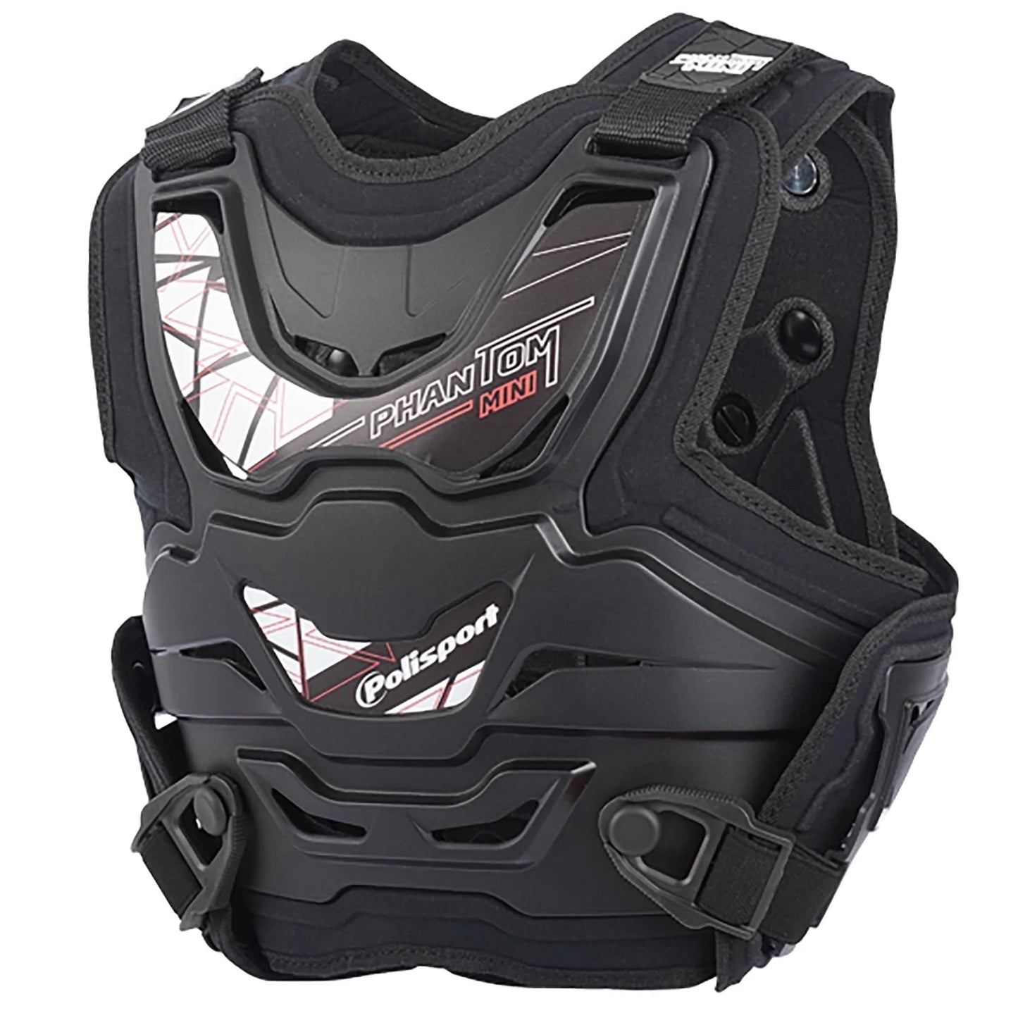 Polisport Phantom Mini Body Armour, Black