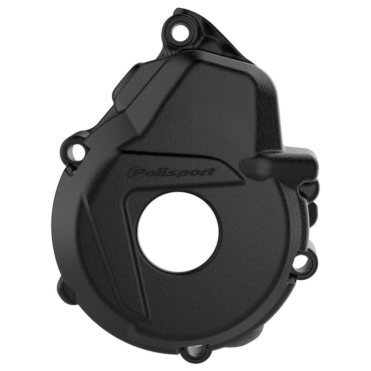 Polisport KTM Ignition Cover Protector EXCF 250 350 2017 - 2022 Freeride 250 F 2018 - 2019 Husqvarna FE 250 350 18 - 22, Black