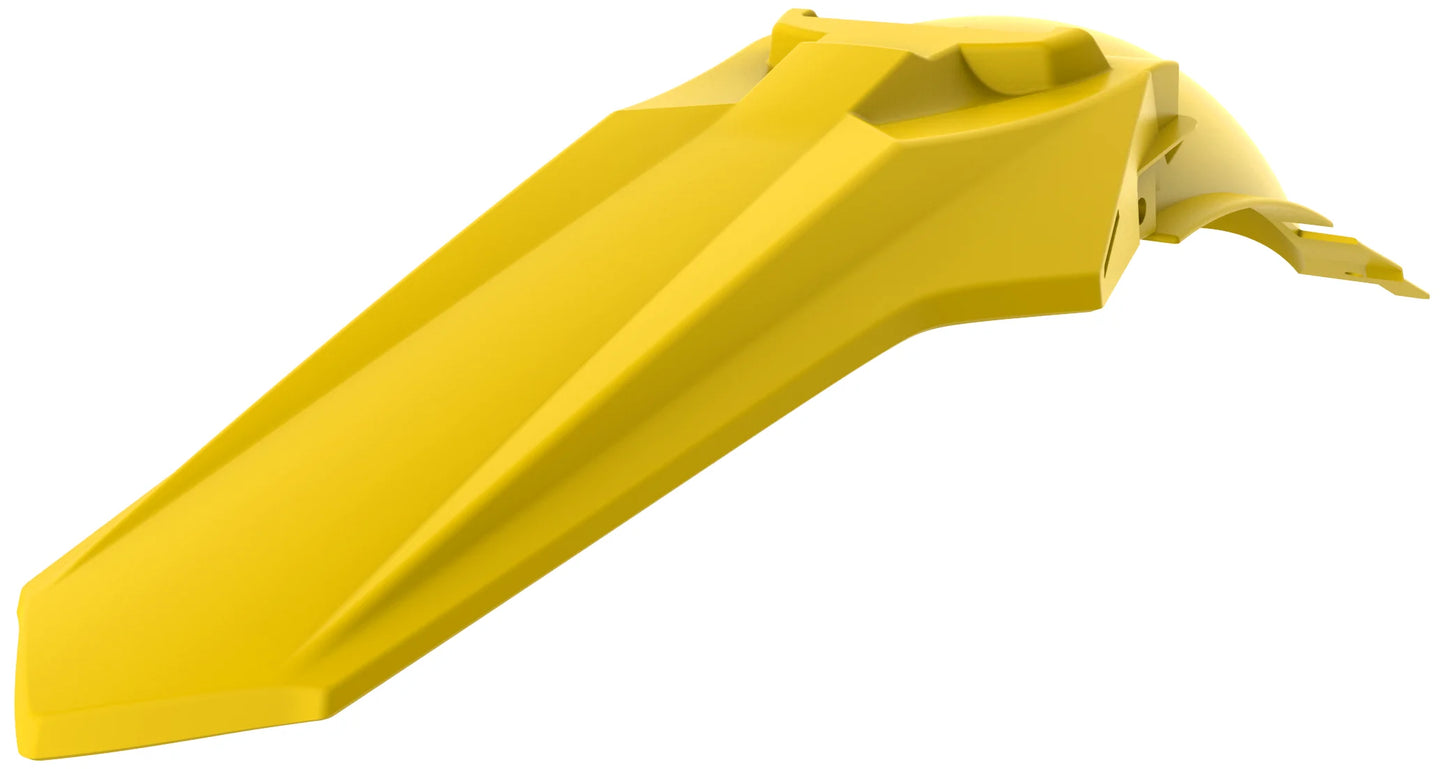 Polisport Suzuki Rear Fender RM 125 RM 250 2001 - 2008 Restyle, Yellow