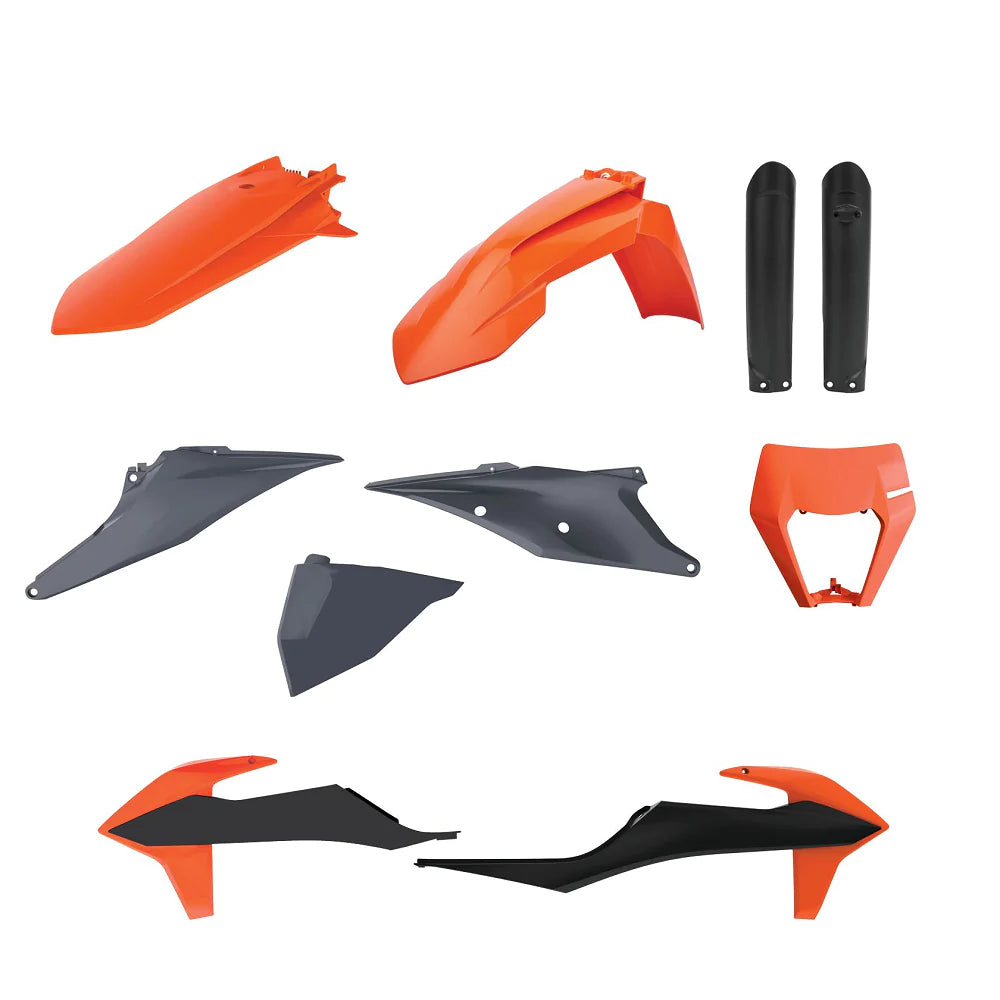 Polisport KTM Plastic Kit EXC EXCF 2020 – 2023, OEM 2021