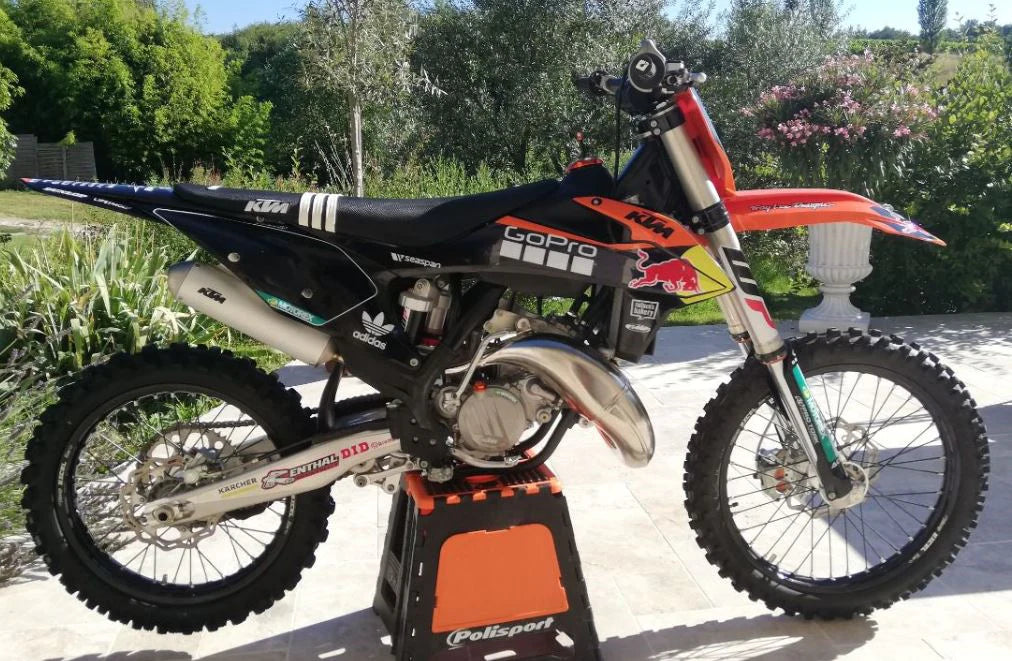 Enjoy Manufacturing KTM Graphics Kit SX SXF 2016 2018 SX 250 2017 18 Troy Lee Designs GoPro Black