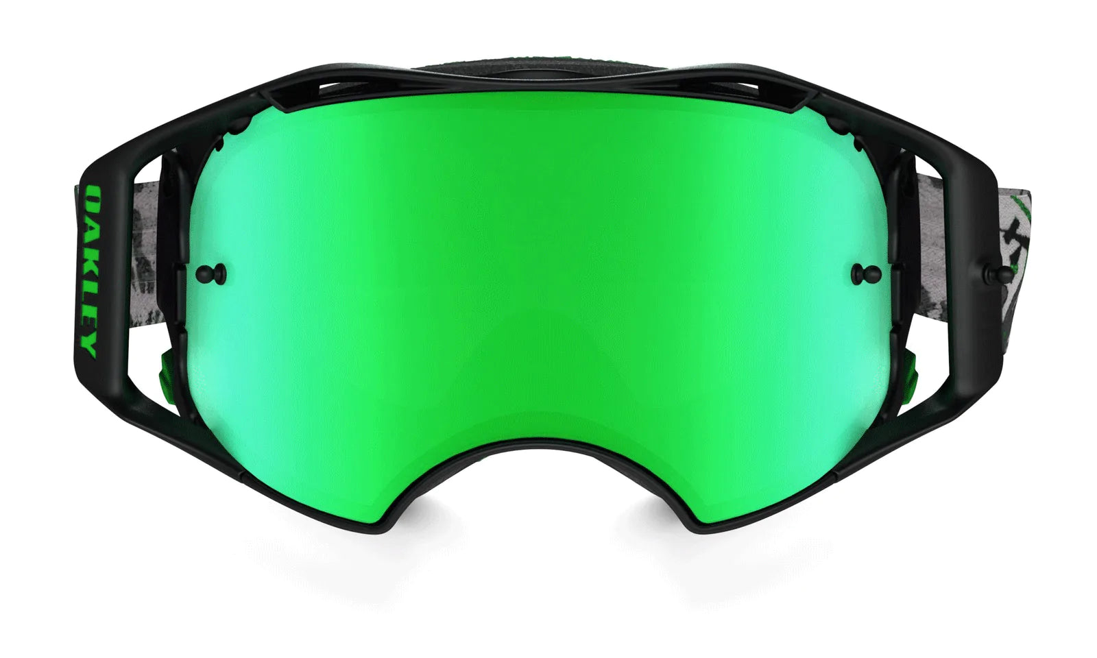 oakley roll off goggles Rip n Roll Oakley Airbrake Tear off Lens, Mirror Green – Norman Watt Motorcycles
