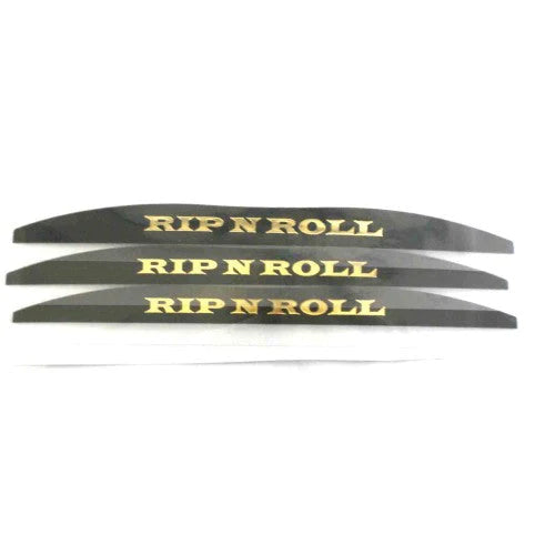 Rip n Roll Mud Visor 3 Pack, Black