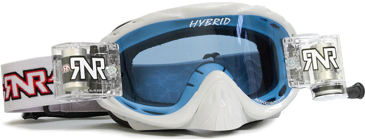 rnr goggles Rip n Roll Hybrid Fully Loaded Goggle, White – Norman Watt Motorcycles