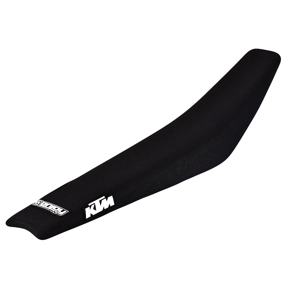 Enjoy Manufacturing KTM Seat Cover SX 50 2009 - 2015 STD Logo, All Black