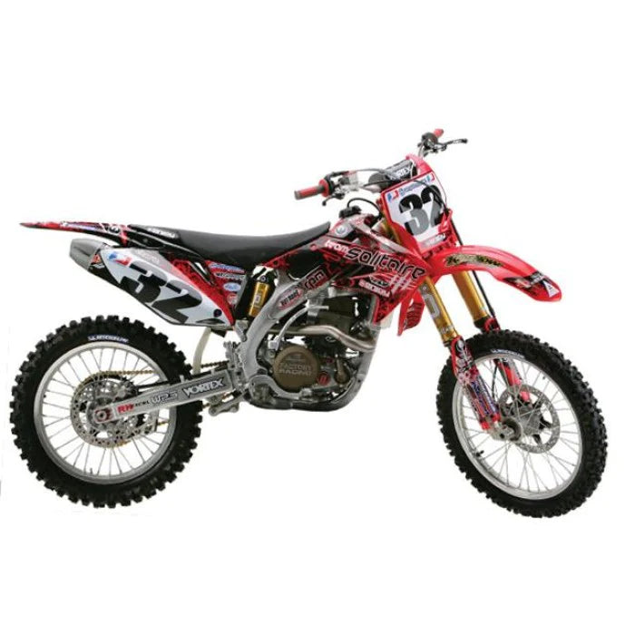 Enjoy Manufacturing Honda Graphics Kit CRF 450 X 2005 2012, Solitaire