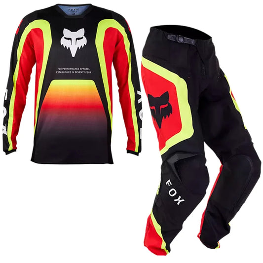 Fox Racing Youth 180 Ballast Black/Red Kit Combo 2024- 28W/XLarge