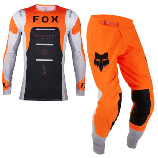 Fox Racing Flexair Magnetic Flo Orange Kit Combo 2024 - 30W/Medium