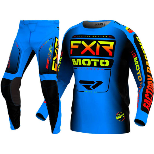 FXR Clutch Youth Blue Inferno Kit Combo 2024 - 26W/Large