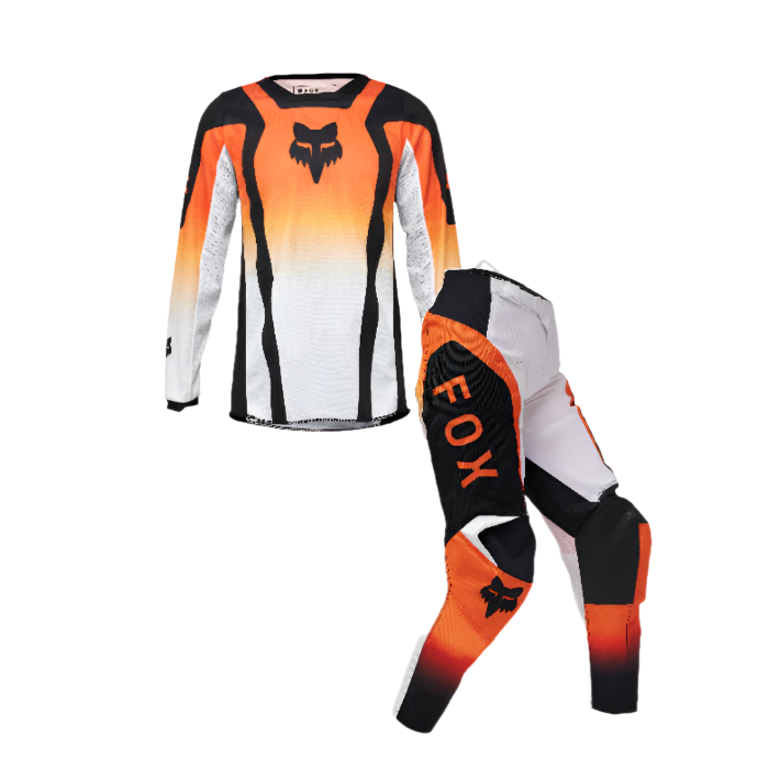 Fox Racing 180 Lean Flo Orange Kit Combo 2025