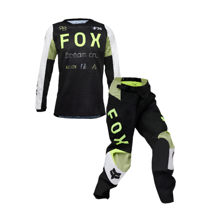 Fox Racing 180 Race Spec Pale Green Kit Combo 2025