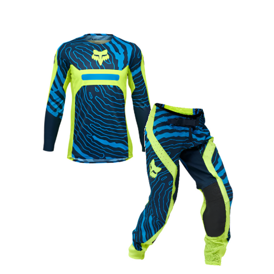 Fox Racing Flexair Impression Flo Yellow Kit Combo 2025