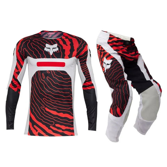 Fox Racing Flexair Impression Red White Kit Combo 2025