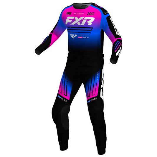 FXR Clutch Youth Black Blue Pink Kit Combo 2025