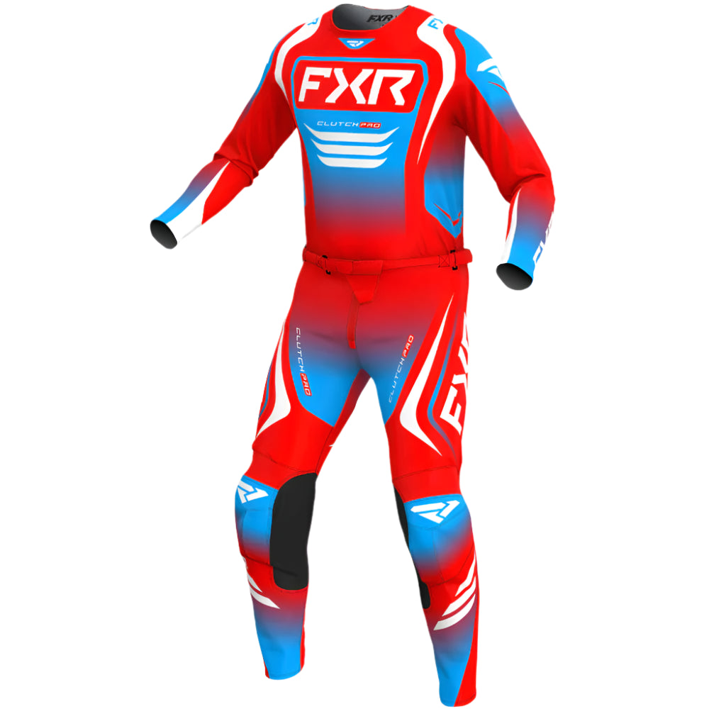 FXR Clutch Pro Red White Cyan Kit Combo 2025