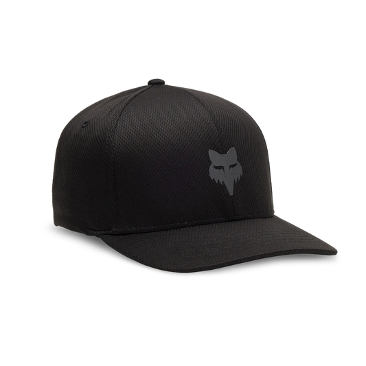 Fox Head Tech Flexfit Hat - Black/Charcoal Grey
