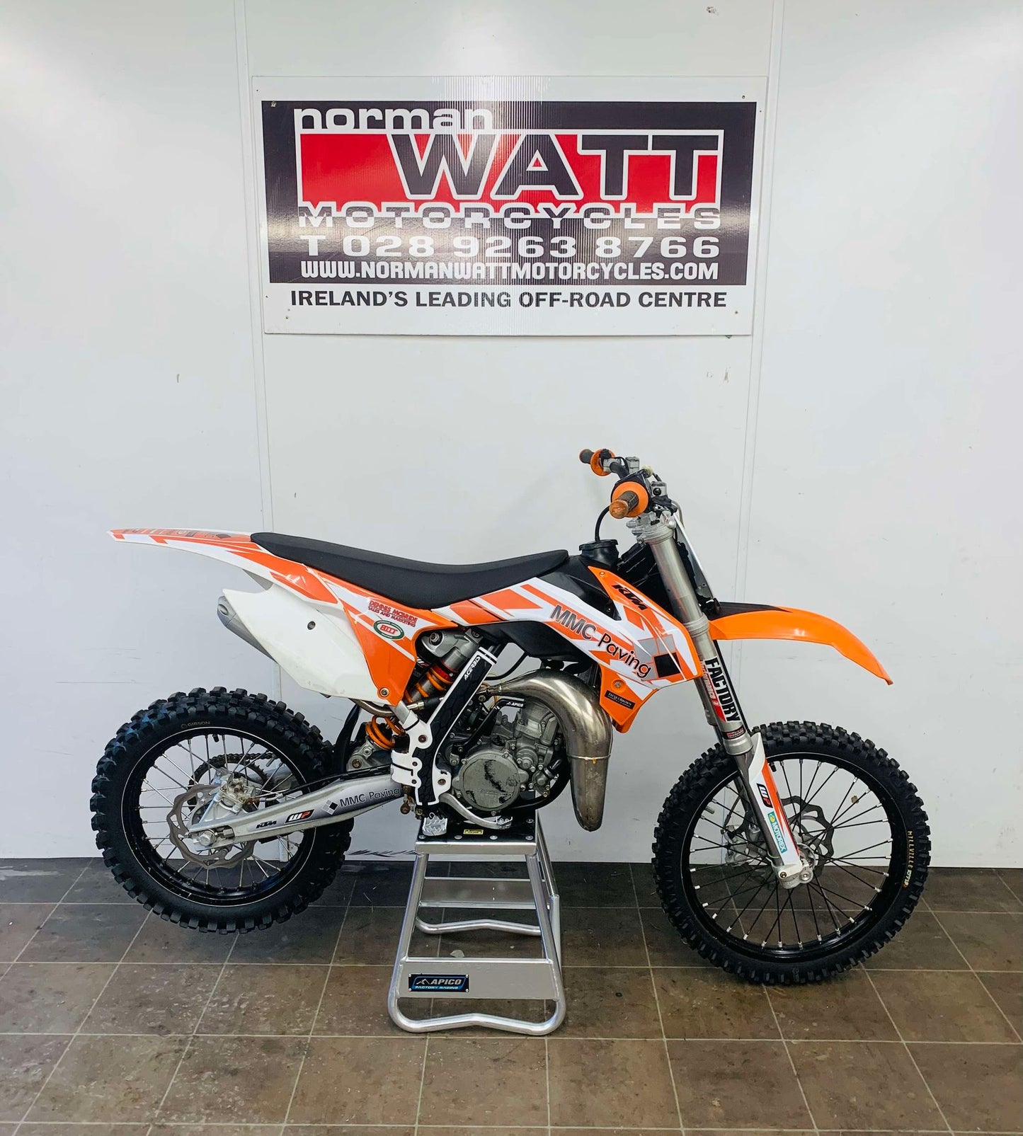 2016 KTM 85SX B/W