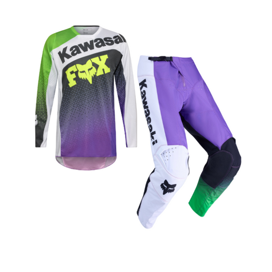 Fox Racing 180 Kawasaki Edition Kit Combo 2026