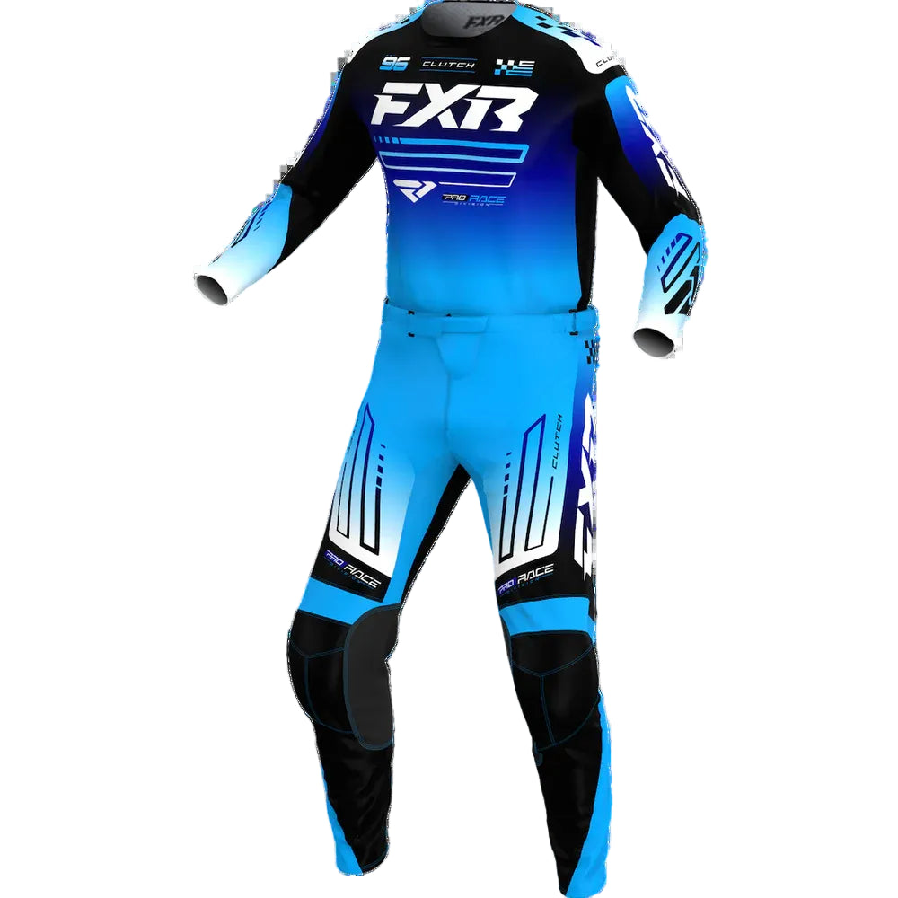 FXR Youth Clutch Blue Black White Kit Combo 2026
