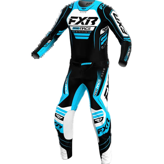 FXR Youth Revo Alpha Brisk Blue Kit Combo 2026