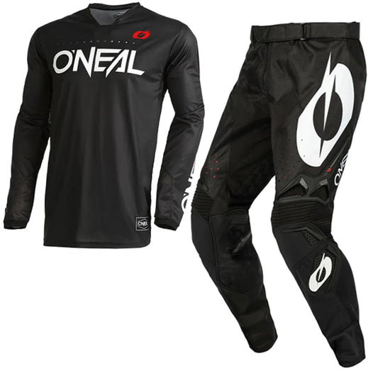 O'Neal Hardwear Elite V22 Black Kit Combo - 30W/M