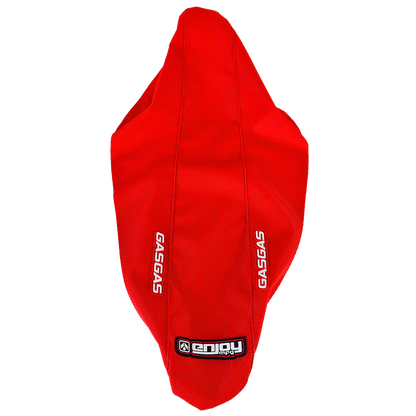 Enjoy Manufacturing Gas Gas seat cover MC 65 2021 - 2022 STD Logo, All Red