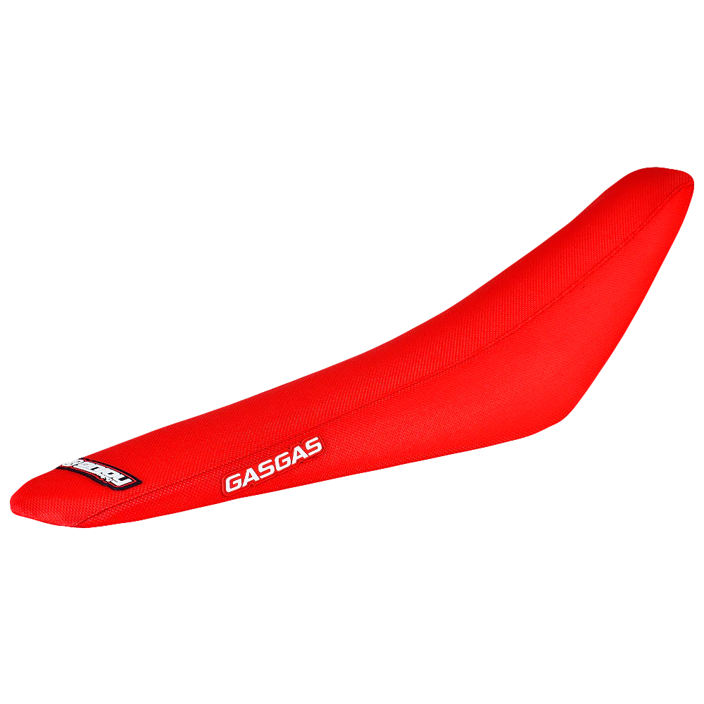 Enjoy Manufacturing Gas Gas seat cover MC 65 2021 - 2022 STD Logo, All Red