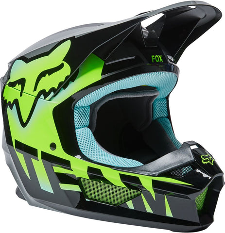 Fox Racing Youth V1 Trice Helmet, ECE 2022