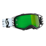 Scott Prospect Goggle, Black / White - Green Chrome Works Lens