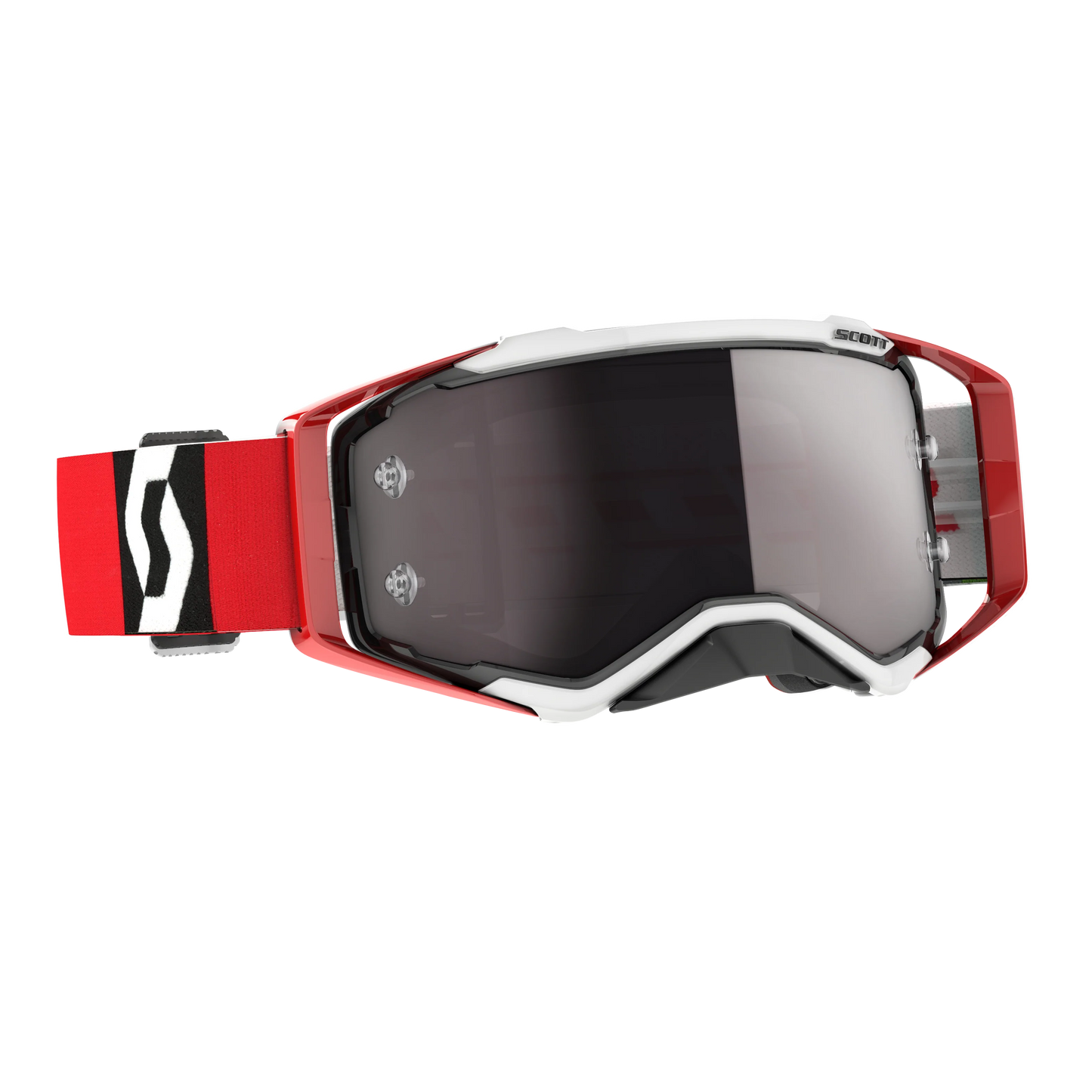 Scott Prospect Goggle, Red / Black – Silver Chrome Works lens