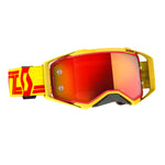 Scott Prospect Goggle, Yellow / Red - Orange Chrome Works Lens