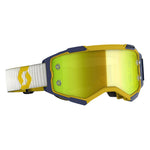 Scott Fury Goggles, Yellow / Blue - Yellow Chrome Works Lens