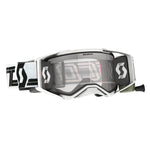Scott Prospect Goggle Super WFS, White / Black – Clear Works Lens