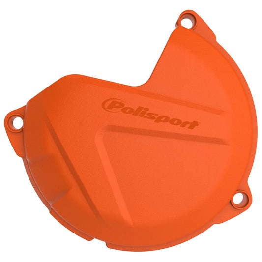 Polisport KTM Clutch Cover Protector SX XC 125 150 2009 - 2015 EXC XCW 125 150 200 09 - 2016 Husqvarna TC 125 2014 - 15 TE 125 150 14 - 16, Orange