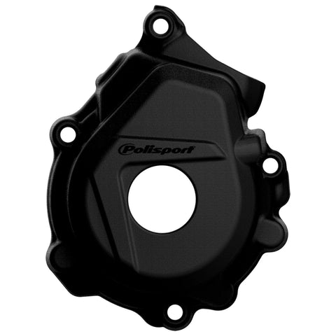 Polisport KTM ignition Cover Protector SXF 250 350 2016 - 2022 Husqvarna FC 250 350 16 - 22, Black