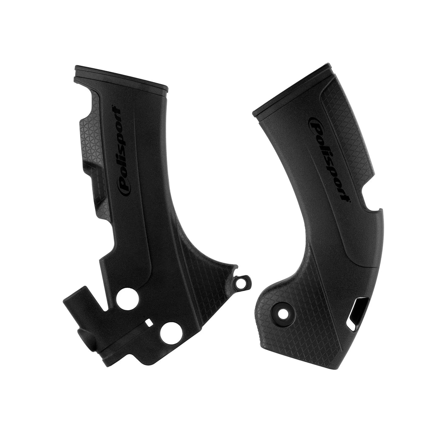 Polisport Yamaha Frame Guards YZF 250 2019 - 2022 YZF 450 2018 - 22 WRF 250 YZ 250 FX 2020 - 22 WRF 450 YZ 450 FX 19 - 22, Black