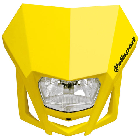 Polisport Universal LMX Head Light, Yellow