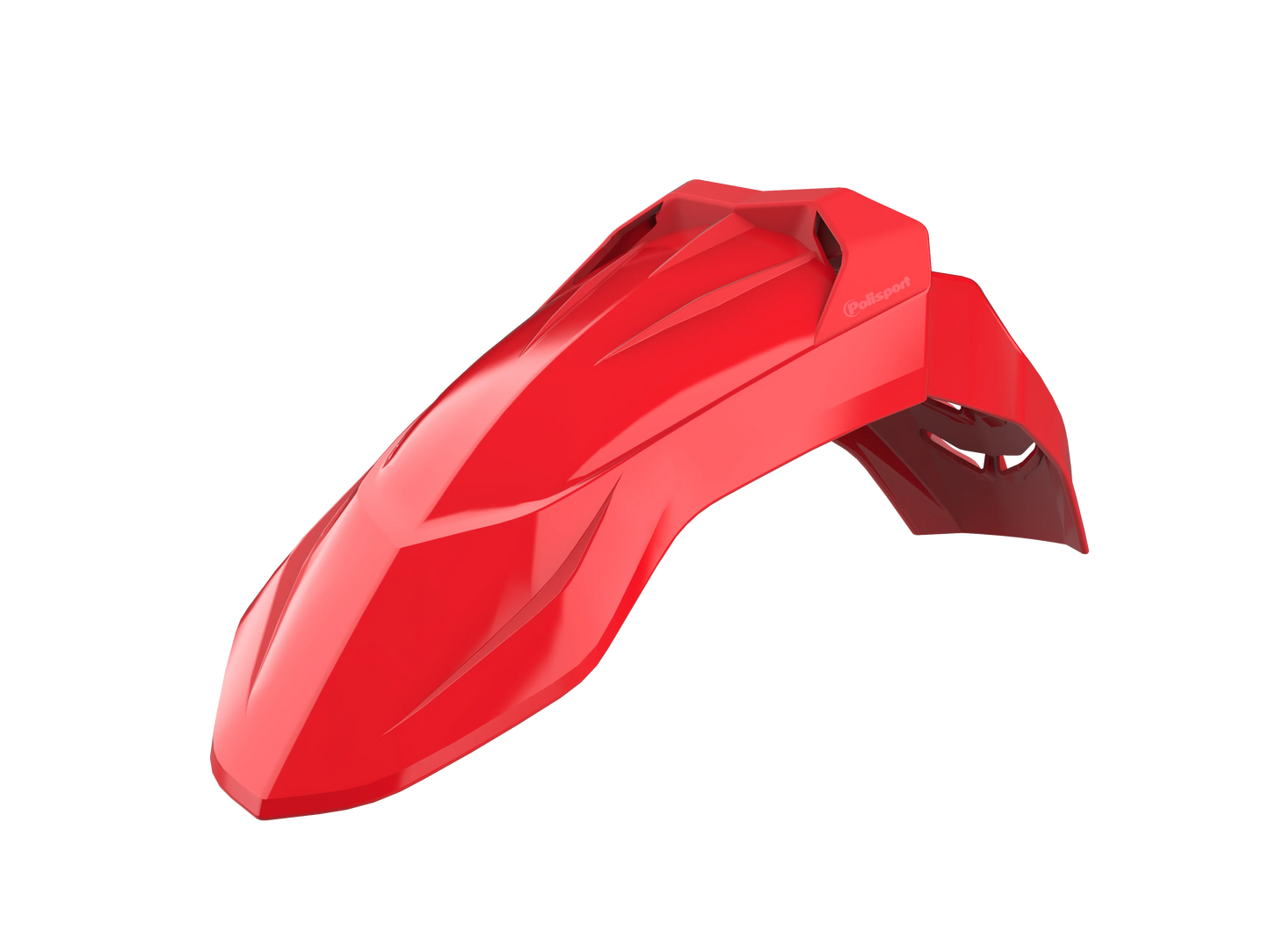 Polisport Universal Supermoto Front fender Vented Red
