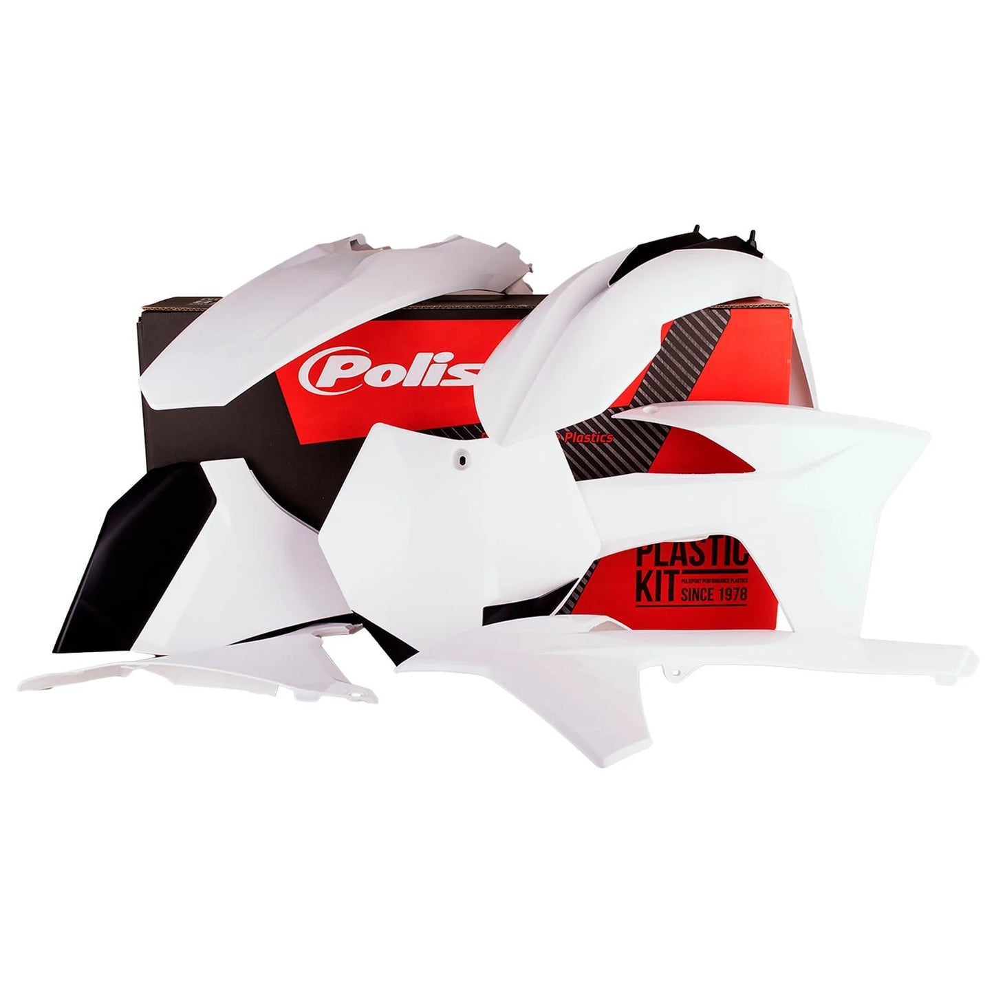 Polisport KTM Plastic Kit SX 2 Strokes 2011 ONLY EXC EXCF 2012 - 2013, White