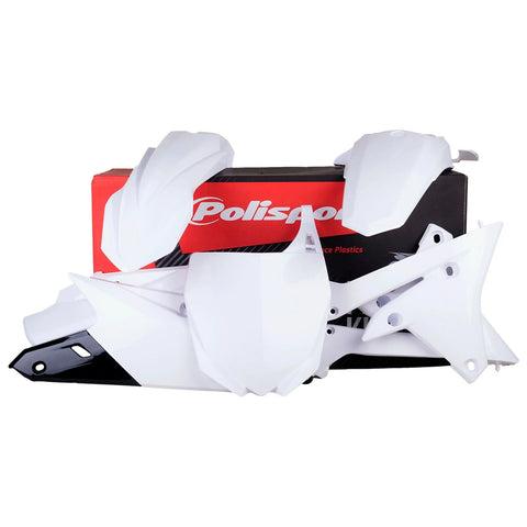 Polisport Yamaha Plastic Kit YZF 250 2014 - 2018 YZF 450 14 - 2017, White