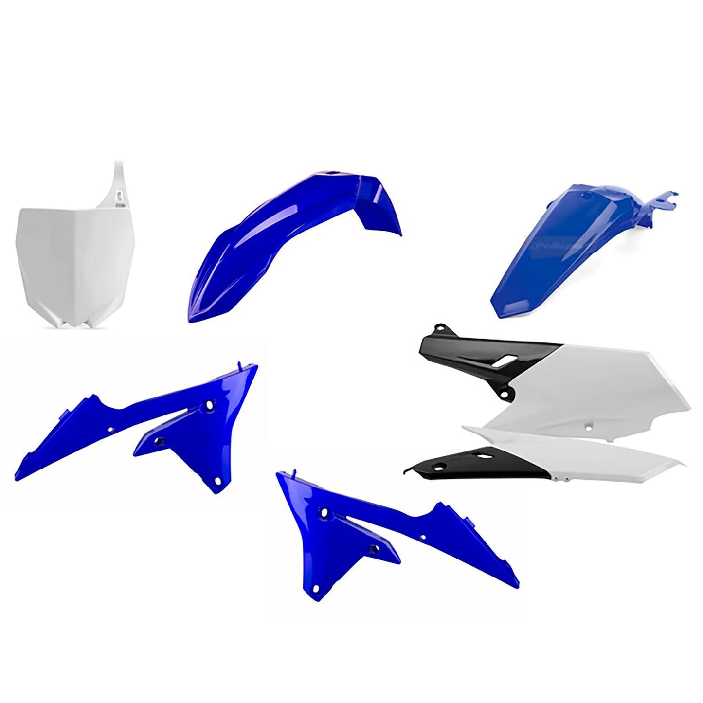 Polisport Yamaha Plastic Kit YZF 250 2014 - 2018 YZF 450 14 - 2017, OEM 18