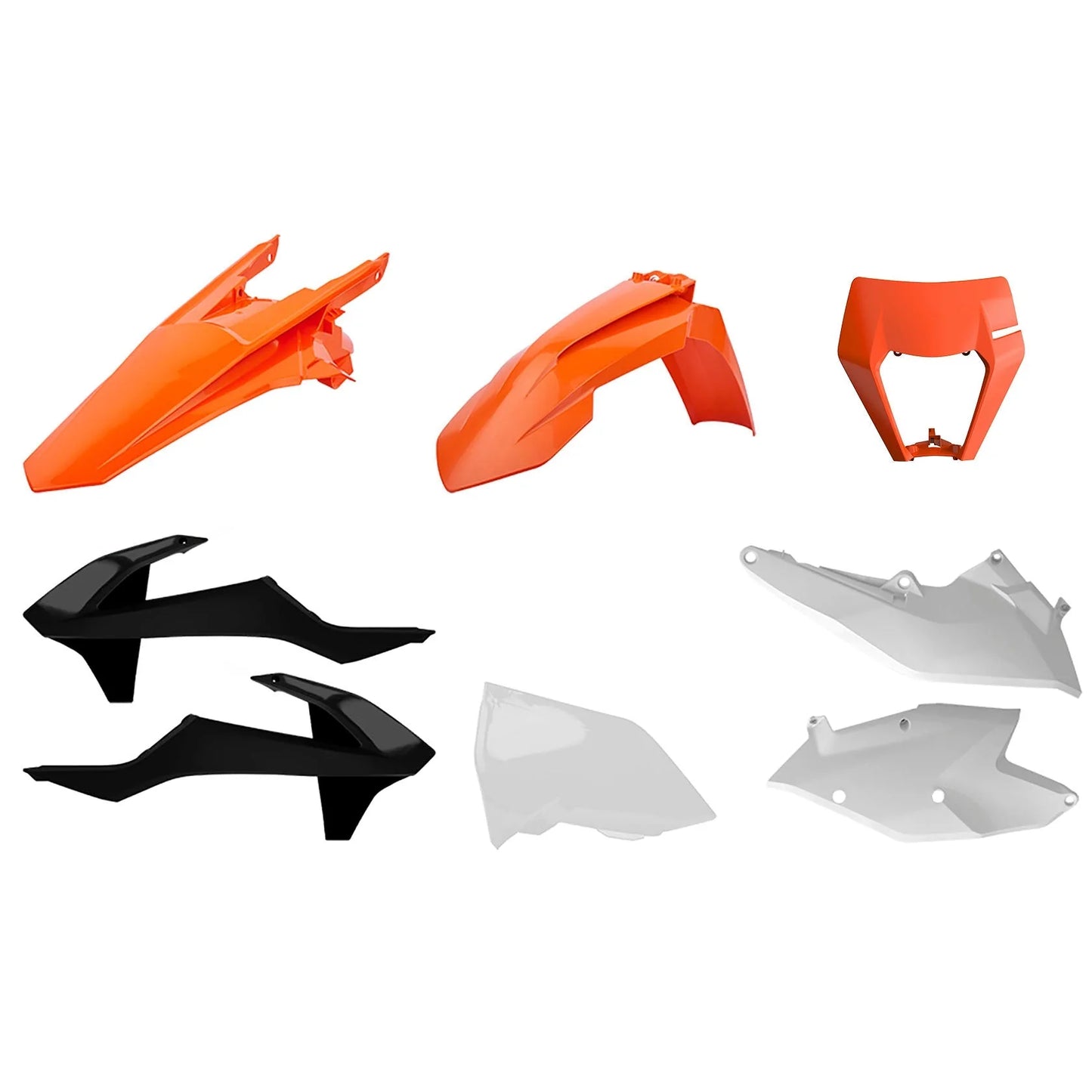 Polisport KTM Plastic Kit EXC EXCF 2017 - 2019, OEM 18