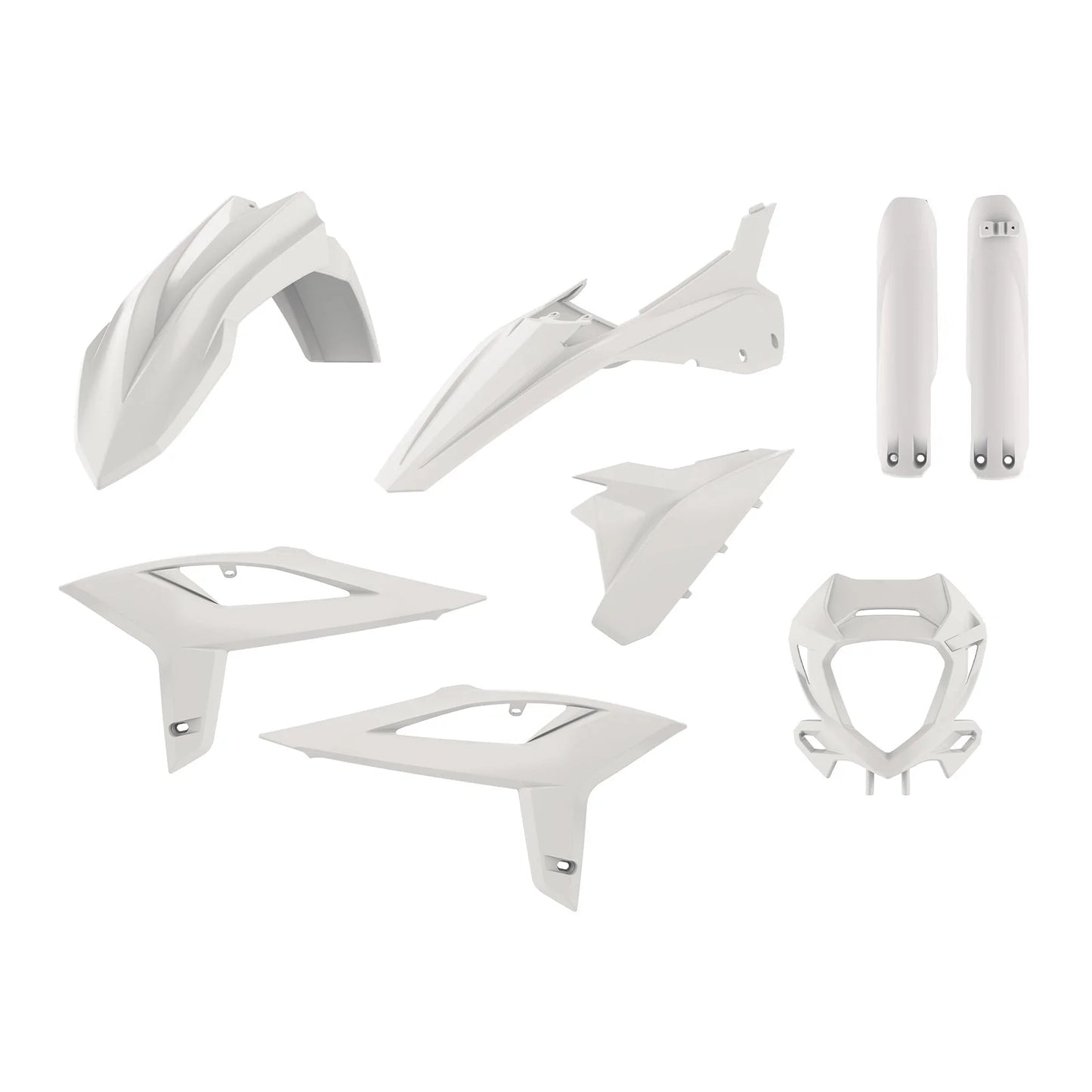 Polisport Beta Plastic Kit RR ENDURO 2020 – 2022, White