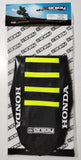 Enjoy Manufacturing Honda Sear Cover CR 125 CR 250 2002 - 2007 Ribbed Logo, Black / Neon